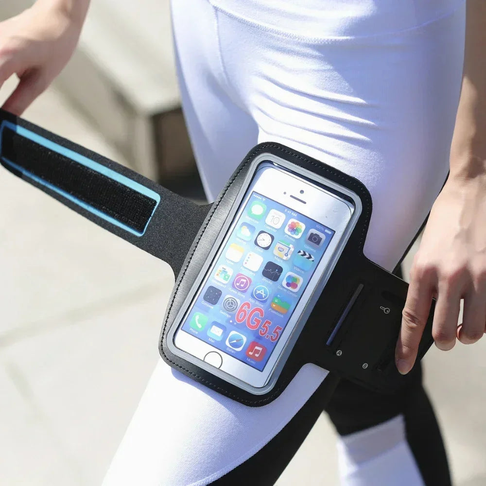 Mobile Phone Armband Outdoor Sports Smart 5.5inch phone Holder Gym Running Phone Bag Arm Band Cases for Samsung iPhone Holder