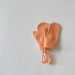 Load image into Gallery viewer, Wool Baby Winter Gloves Candy Color Halter Kids Mittens for Children Girls Boys Accessories Warm Knitted Kids Gloves 1-4Y
