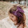 4Pcs Velvet Fable Bow Hair Clips Baby Girls Women Large Sailor Head Bows Accessories Hair Grips for Kids Christmas Hair Bow