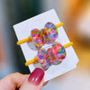 Children Sequins Floral Elastic Hair Bands Rubber Band Hair Tie Princess Kawaii Rope Headwear Girls Kids Hair Accessories