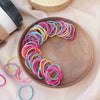 50/100Pcs Baby Girl Rubber Bands Hairband Candy Color Elastic Hair Bands Kids Women Headband Scrunchie Ponytail Hair Accessories