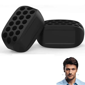 Silicone Jaw Exerciser Facial Toner & Jaw Fitness Ball Neck Toning Equipment Facial Beauty Tool Double Chin Exerciser 2Pcs