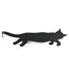 Black Cat Metal Animal Bookmark Fashion Ultrathin Reading Tool Pet Bookmark Page Mark Stationery for Men Women Student Gifts