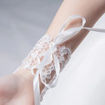 Load image into Gallery viewer, Girls Princess Gloves Girls Dress Glove Lace Diamond Performance Photography Costume Wedding Accessories for Kids Birthday Gift
