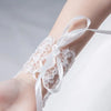 Girls Princess Gloves Girls Dress Glove Lace Diamond Performance Photography Costume Wedding Accessories for Kids Birthday Gift