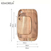 1PC Acacia Wood Cutting Board Home Kitchen Vegetable Meat Cutting Board Fruit Cutting Board Outdoor Camping Portable Accessories