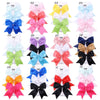 2/3Pcs Lovely Solid Color Ribbon Bows Hair Clip for Kids Girls Hairpins Barrettes Handmade Baby Headwear Kids Hair Accessories