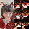 New Year Christmas Hair Pin Children Barrettes Bow Deer Santa Claus Kids Christmas Headwear Girls Kids Hair Accessories