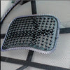 Univeresal Car Seat Back Support Auto Chair Lumbar Support Cushion Mesh Pad Ventilated Cool Cushions Office Home Car Accessories