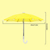 New 1PC Portable Mobile Phone Holder Mini Parasol Waterproof Riding Cell Phone Holder Sun Shade Decoration Riding Accessories