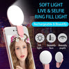 SmartPhone Live Video Light LED Portable Atmosphere Beauty Mobile Camera Pocket Adjustable Light For Cellphone Photography Prop