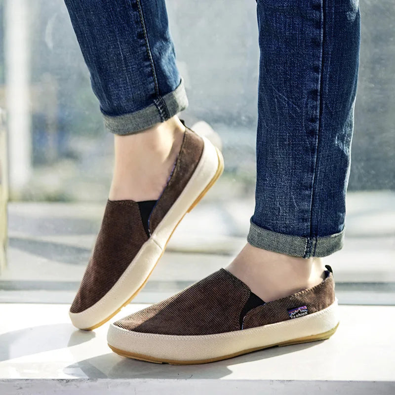 Men Sneakers 2022 Summer Loafers Breathable Canvas Shoes High Quality Casual Footwear Fashion Light Male Walking Shoes