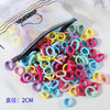 50/100Pcs Hair Bands for Children Colorful Nylon Scrunchie Hair Ties Rubber Band Kids Elastic Hair Leagues Girl Accessories