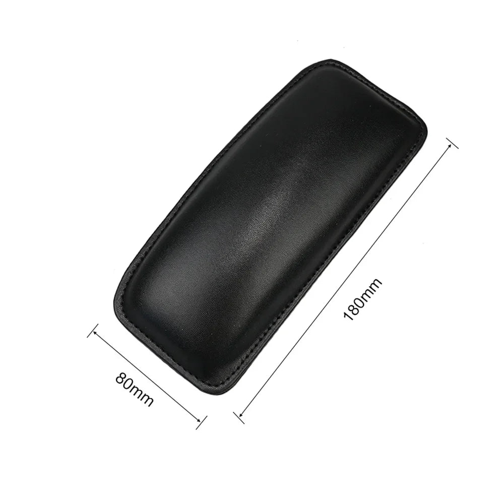 Universal Leather Knee Pad for Car Interior Pillow Comfortable Elastic Cushion Memory Foam Leg Pad Thigh Support Car Accessories