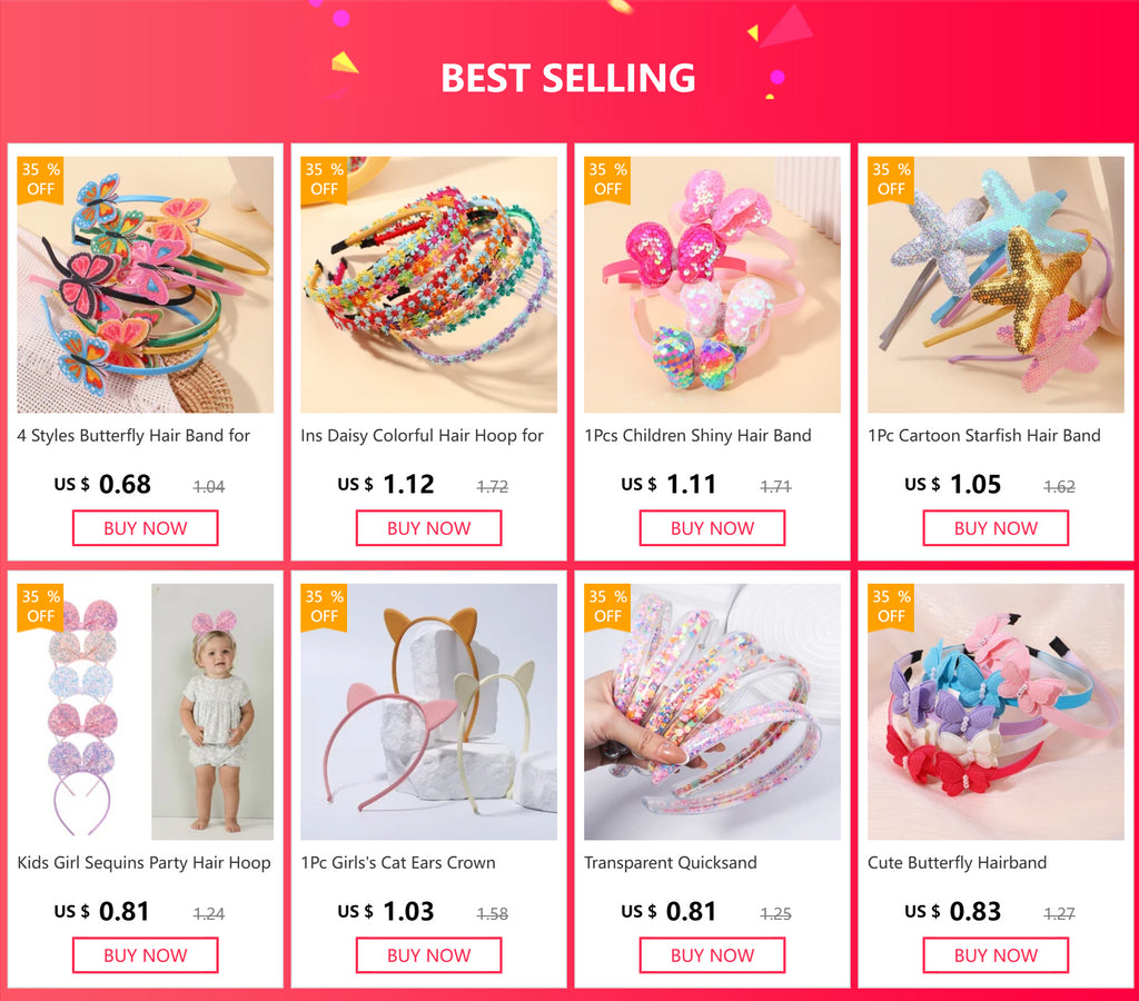 Transparent Quicksand Headbands For Children Kids Girls Fashion Glitter Sequin Teeth Hairbands Bezel Hair Hoops Hair Accessories