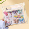 3/6pcs Fashion Sequin BB Hair Clips Color Transparent Flowing Sand Bangs Hair Gripes Girl Cute Cartoon Kids Headwear Accessory