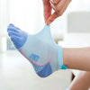 Anti-slip Five Finger Socks Kids Cotton Mesh Breathable Children Accessories Sport Split Toe Hosiery