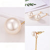 Stainless Steel Women Jewlery Aesthetic Pearl Dangle Earrings Hypoallergenic Earring Hot Sale Birthday Party Jewlery Gifts