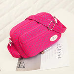 Load image into Gallery viewer, Fashion New Casual Canvas Messenger Bag Ladies Shoulder Handbag Small Manufacturer Fashion Women Crossbody Bag
