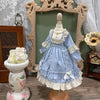 New 1/3 1/4 1/6 Doll's Clothes Vintage Court Dress for 60/45/30cm Bjd SD Doll Diy Girl Toys Play House Dress Up Doll Accessories