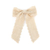 010H Fashion Hair Accessories Lace Hair Bows Cute Hairpins Girls duckbilled  Hair Clips Barrettes Solid Clip Kids Headwear