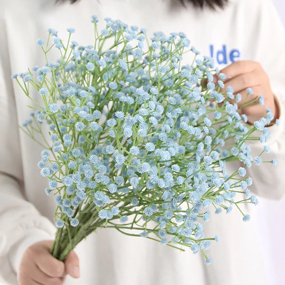 108 Head Gypsophila Artificial Flowers Gypsophila Fake Flower DIY Floral Bouquets Arrangement For Wedding Home Decor