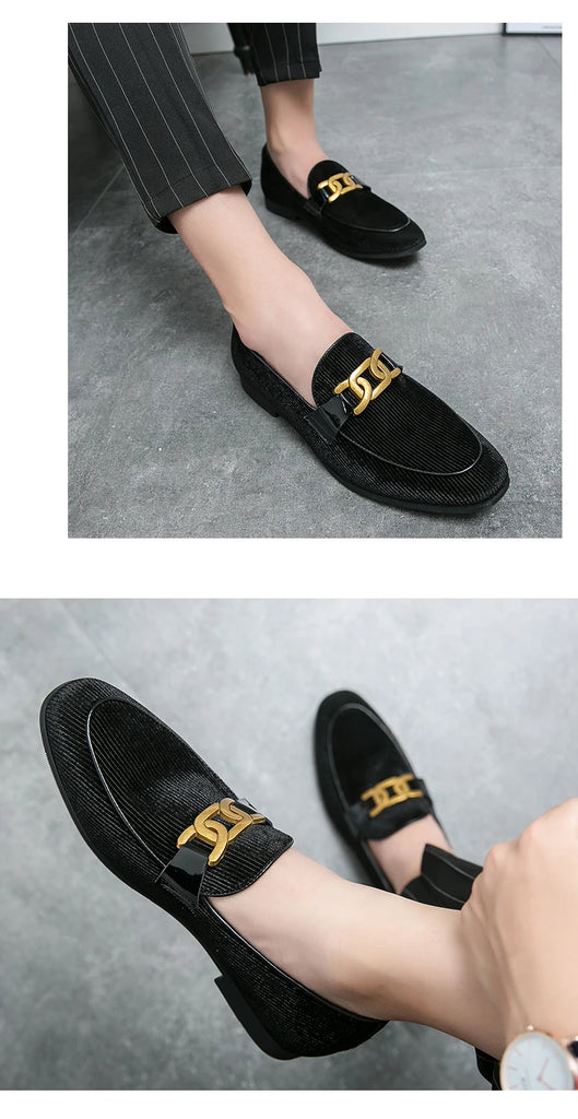 High-quality Luxury Green Moccasins Men Brand Suede Loafers Fashion Tassel Flat Casual Shoes Men Breathable Slip On Shoes 2024