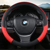 High Quality Micro Fiber Leather Steering Wheel Cover Fit 98% Car Models 37-38cm Interior details Car Accessories Auto Goods