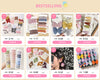 2Pcs Bow Flowers Hair Clip Girl Cute Hair Bands Kids Hair Accessories Handmade Cloth Headwear Hairpins Barrettes Headdress Gift