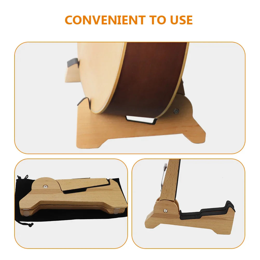 Violin Display Stand Tablet Hand Strap Home Guitar Storage Rack Guitars Accessories Durable Wooden Classical