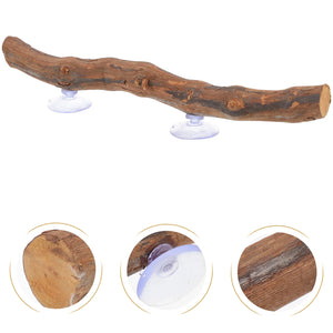 Aquarium Wooden Lizard Pet Stand Animal Snakes Branch Gecko Tank Accessories Decorative Climbing