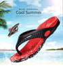 Summer Men's Flip-flops Massage Granule Men Slippers Comfortable Beach Sandals Men Casual Shoes House Flip Flops Bathroom Shoes