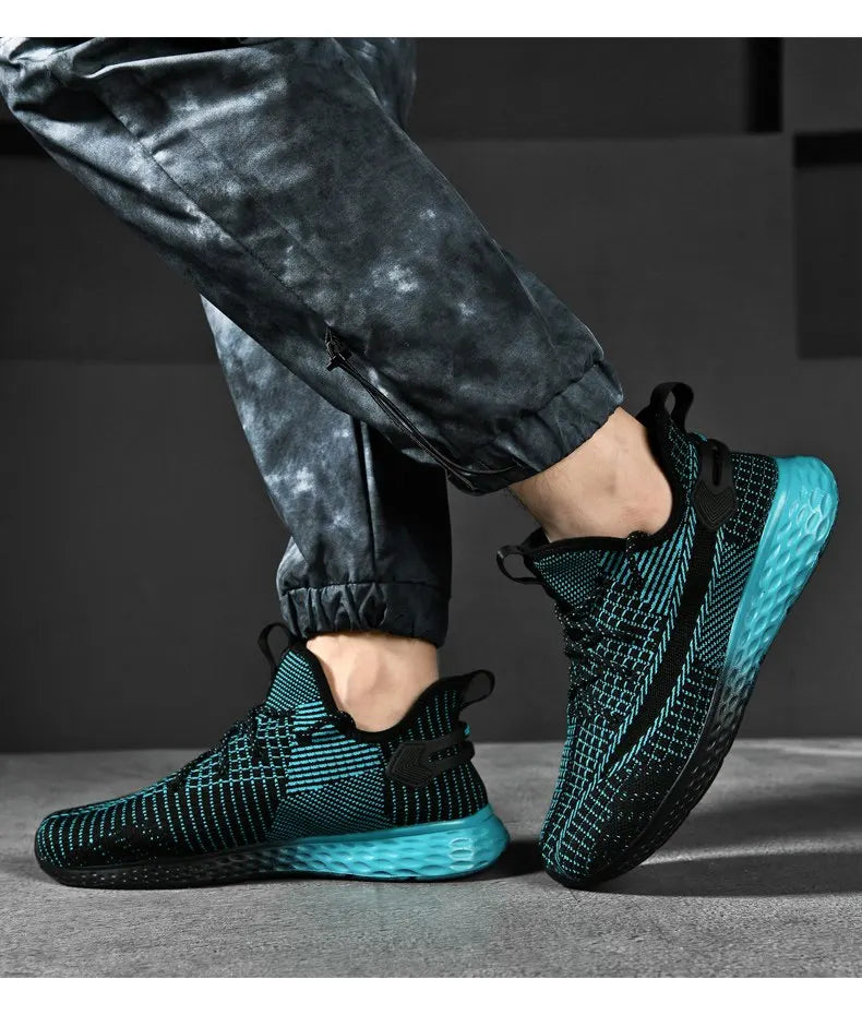 Fashion Xiaomi Youpin Sneakers Men Breathable Mesh Elastic Running Casual Shoes Soft Sport Lightweight Athletic Couple Shoes New