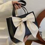 Load image into Gallery viewer, Bow Shaped Shoulder Bag For Women, Fresh And Large Capacity Portable Tote Bag
