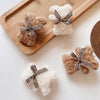 2pcs Toddlers Bear Cute Hair Pins for Children Kids Babies Handmade Girls Hair Clips Fashion Hair Accessories Barrettes Headwear