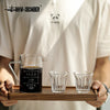 MHW-3BOMBER 360ml Clear Glass Coffee Server Delicate Hand Brew Coffee Accessories Professional Home Barista Cafe Bar Tools
