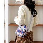 Load image into Gallery viewer, Fashion Oxford Cloth Crossbody Bag For Women Zipper Mobile Phone Shoulder Bag Lady Female Multifunction Handbag
