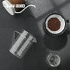 MHW-3BOMBER 360ml Clear Glass Coffee Server Delicate Hand Brew Coffee Accessories Professional Home Barista Cafe Bar Tools