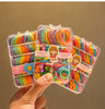 150Pcs/Box Baby Girls Cute Colors Classic Elastic Hair Bands Children Sweet Soft Scrunchies Rubber Bands Kids Hair Accessories