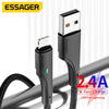 Essager USB Cable For iPhone 14 13 12 11 Pro Max XR XS 8 7 Plus Cable Fast Charging Cable for iPhone Charger Cable USB Wire Cord