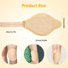 Organic Cotton Castor Oil Pack Wrap New Elastic Strap Reusable Knee Bag Half Wrap Style Adjustable Castor Oil Compress Pads
