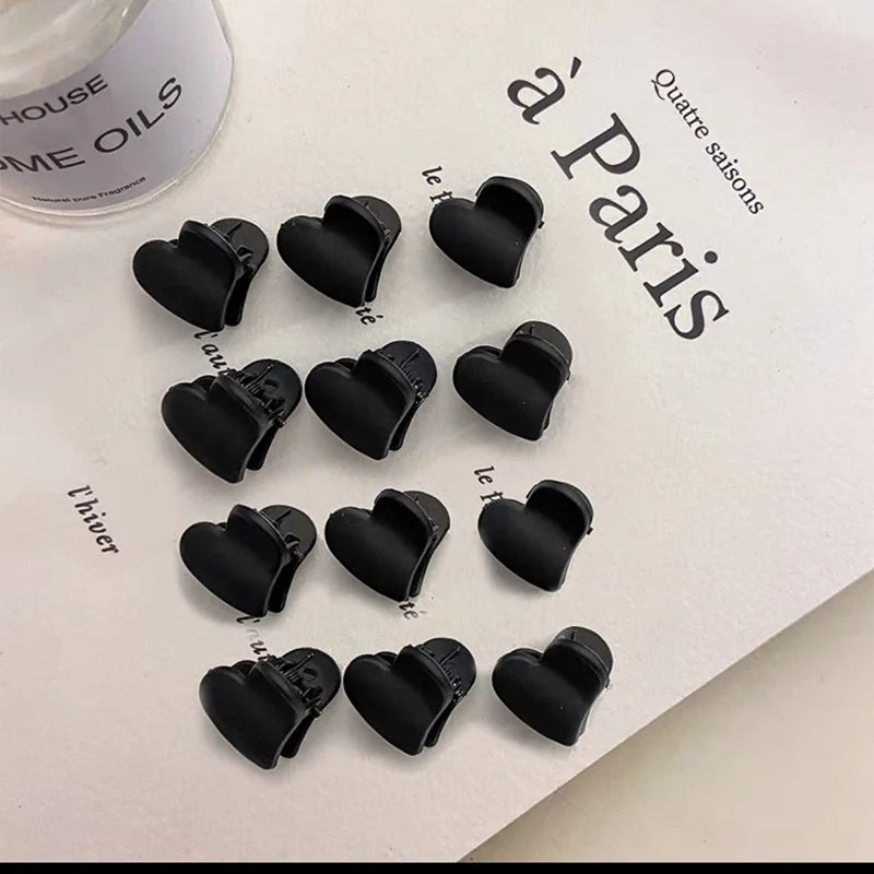 Heart Rabbit Shape Small Claw Clips Girl Cute Flower Hair Clips Hair Accessories Kids Side Bangs Clip Hair Claws Headwear Gift