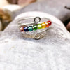 Stainless Steel Balls Beads Rings for Women Rotate Freely Anti Stress Anxiety Ring Antistress Spiral Bead Rotate Jewlery