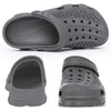 Bebealy Men Hole Clogs Slippers  For Men Arch SuMen Garden Shoespport Slides Summer Fashion Beach Slippers Non-slip EVA Slippers