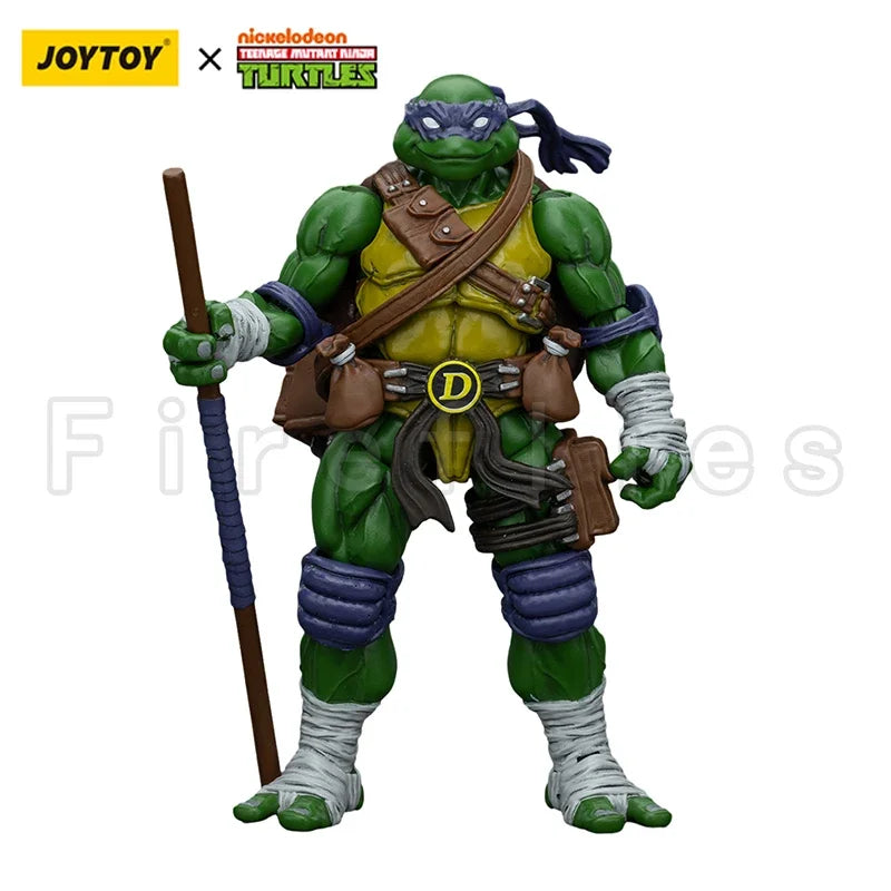 1/18 JOYTOY Action Figure Turtles-Michelangelo Donatello Leonardo Raphael