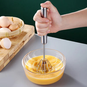Hand Pressure Semi-automatic Egg Beater Stainless Steel For Molds For Hotcakes Salt Shaker Kitchen All New Items Coffee Makers