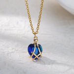 Load image into Gallery viewer, Stainless Steel Chain Heart Necklace For Women Goth Hugs Zircon Heart Pendant Necklace Trendy Wedding Marriage Jewlery Gift 2023
