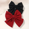 2 Pcs/lot Cute Solid Cotton Hair Bows With Clip For Girls Hair Clips Handmade Hairpins Barrettes Headwear Kids Hair Accessories