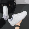 Leather Men White Flat Casual Shoes Lightweight Sneakers Breathable Sports Shoes Shoes for Men Tenis Shoes Zapatillas Hombre