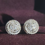 Load image into Gallery viewer, Fancy Cubic Zirconia Stud Earrings Women Delicate Design Fashion Versatile Ear Jewelry Luxury Wedding Party Accessories E8082
